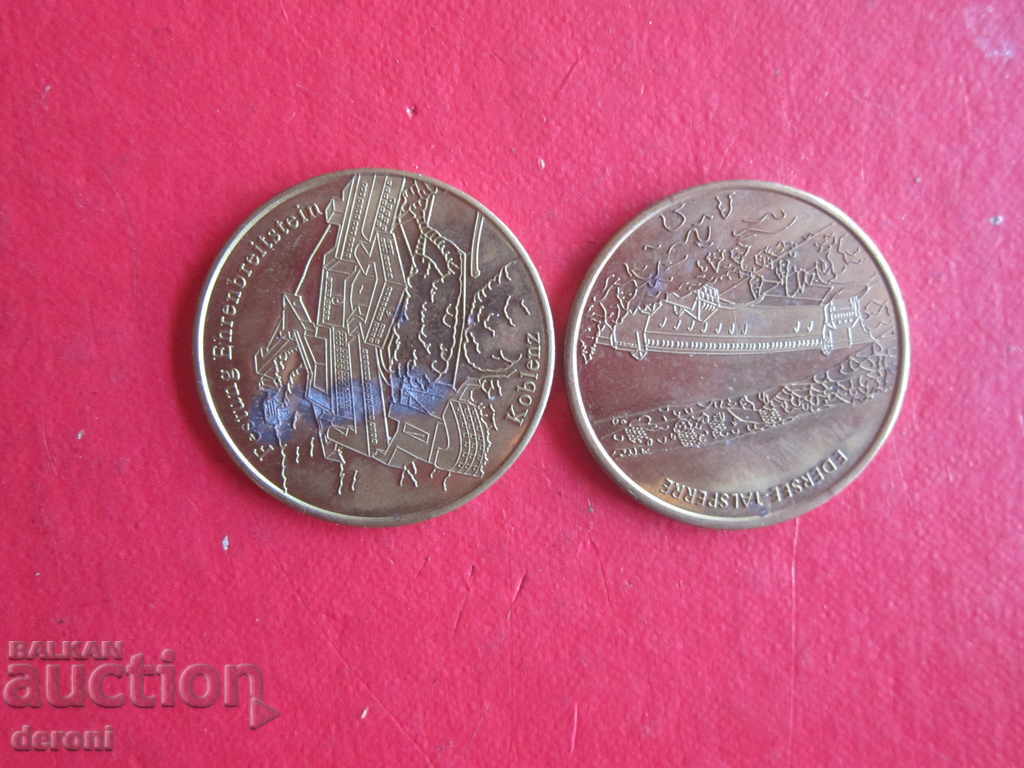 Delivery of German gilded token tokens