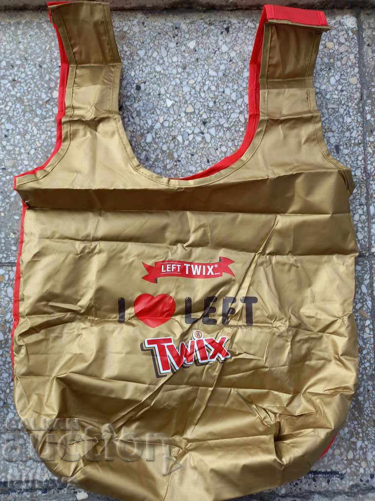 Twix beach bag with price 5.50 BGN | € 2.81 Twix beach bag with price 5.50 BGN | € 2.81