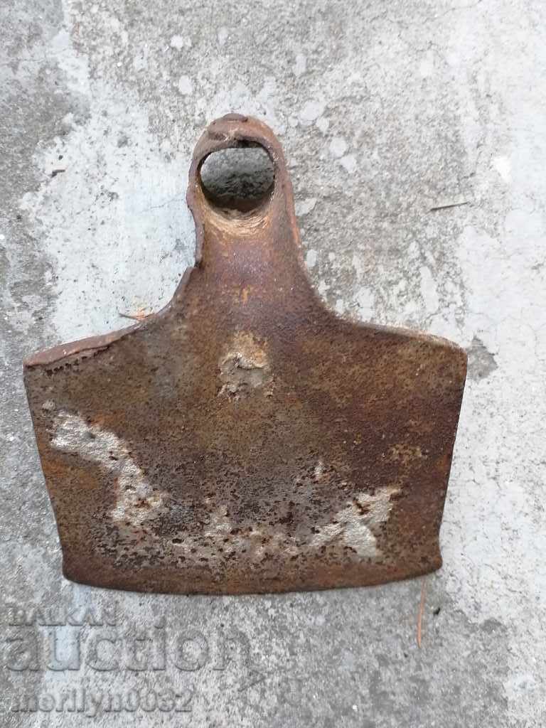 Forged chap, hoe, agricultural instrument, wrought iron with price 28.00 BGN | € 14.32 Forged chap, hoe, agricultural instrument, wrought iron with price 28.00 BGN | € 14.32