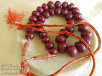Bead, Ruby, large elements, good condition