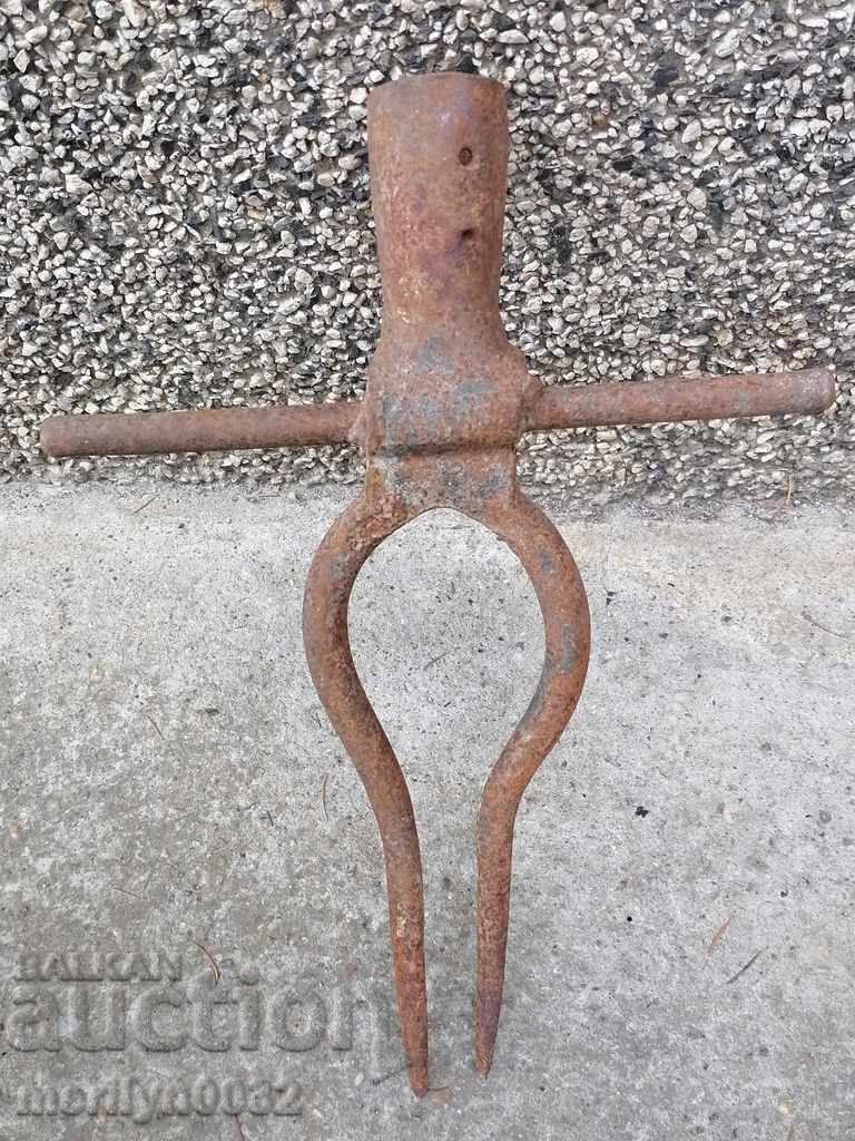 Old twin forged, villa, wrought iron - 7