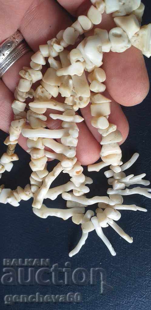 Auction Real White Coral Jewelry Necklace Auction Real White Coral Jewelry Necklace