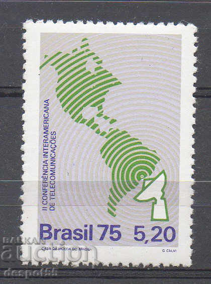 1975. Brazilia. Conferința internațională de telecomunicații.
