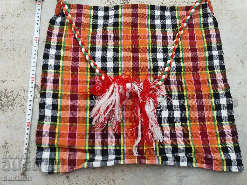 Auction REVIVAL WOOL APRON - COLORFUL CHRISTMAS Auction REVIVAL WOOL APRON - COLORFUL CHRISTMAS