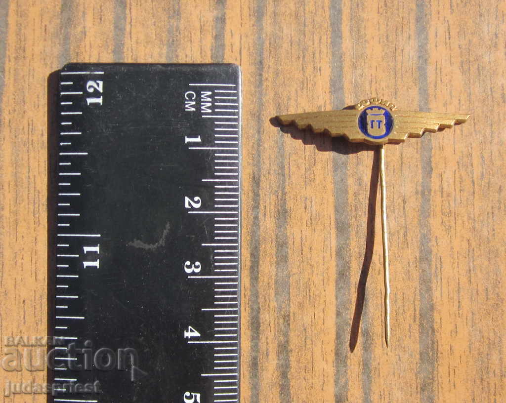 Auction  Bulgarian sign badge public transport Sofia