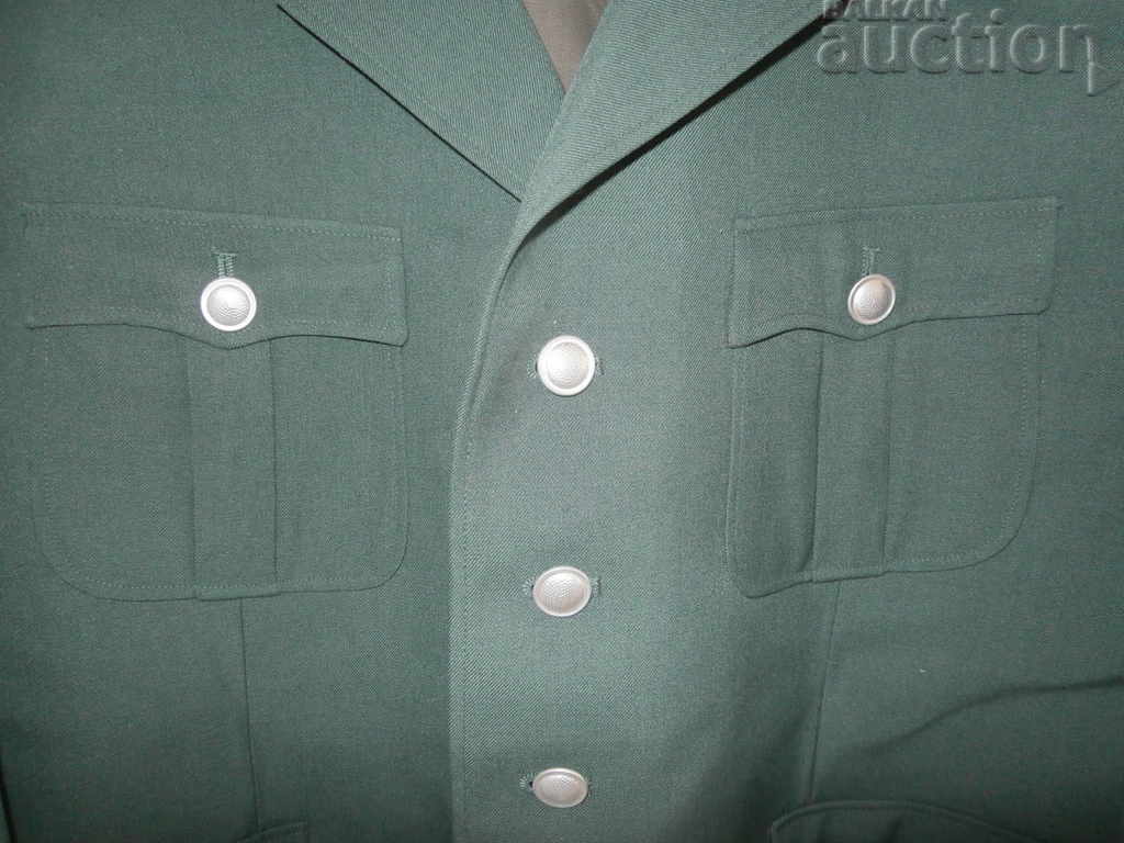 Auction Bundeswehr Uniform Jacket, Customs Officer, Border Guard Auction Bundeswehr Uniform Jacket, Customs Officer, Border Guard