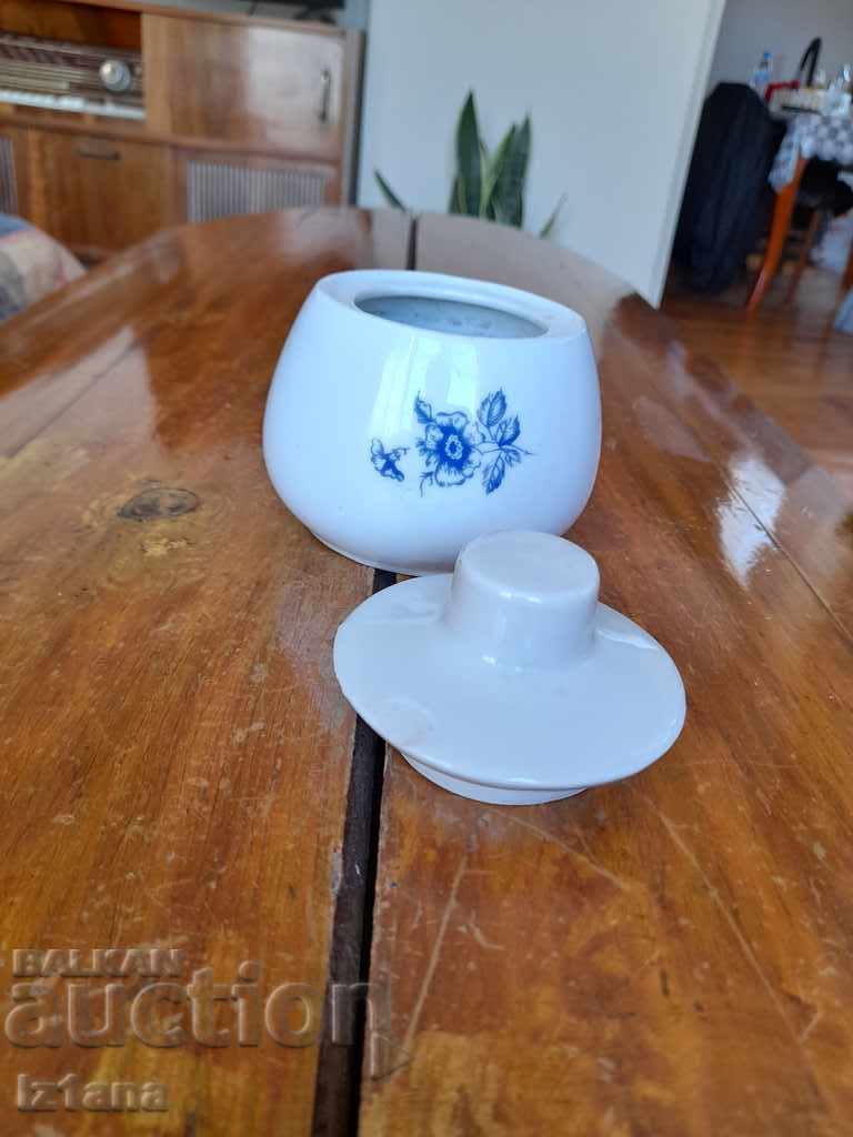 Delivery of Old porcelain sugar bowl