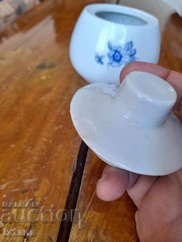 Old porcelain sugar bowl - 5