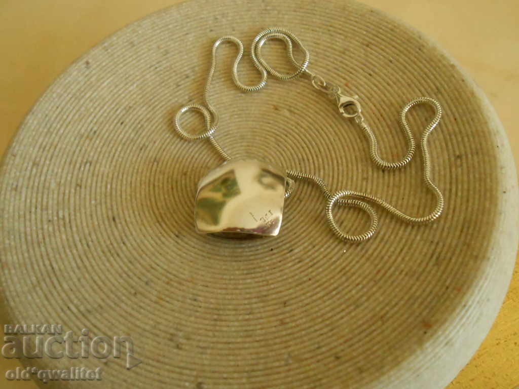 Beautiful vintage Enamel NECKLACE, designer - 5 Beautiful vintage Enamel NECKLACE, designer - 5