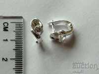 Νέα ασημένια σκουλαρίκια