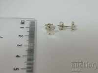 New silver butterfly earrings