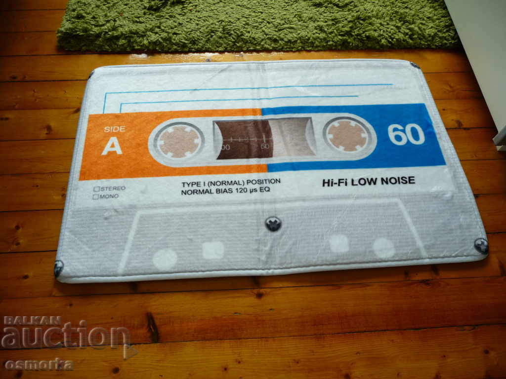 Rug audio cassette audio tape cassette player cassette stereo jack with price 15.00 BGN | € 7.67 Rug audio cassette audio tape cassette player cassette stereo jack with price 15.00 BGN | € 7.67