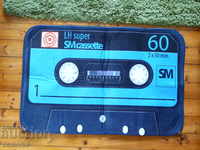 10. Rug audio cassette audio tape cassette player cassette stereo