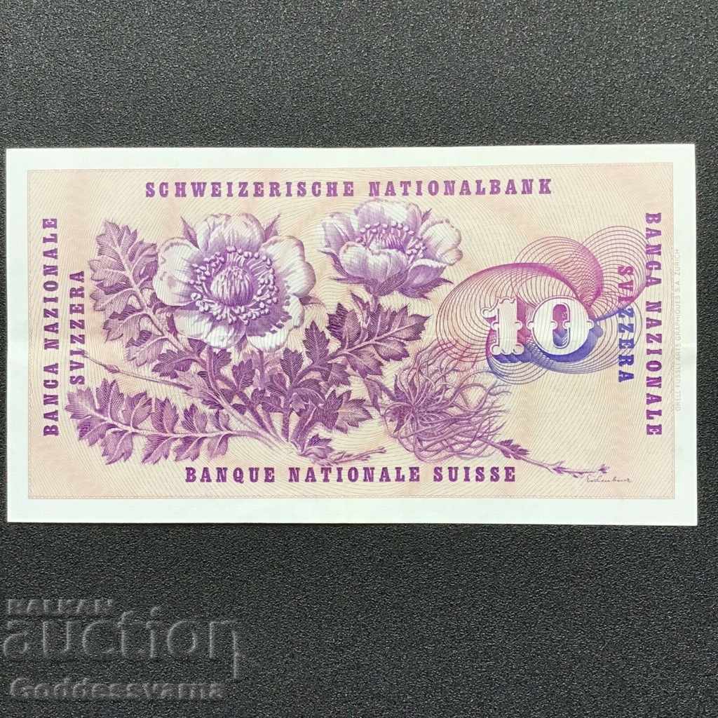 Switzerland 10 Francs 1974 Pick 45s Ref 9189 with price 35.00 BGN | € 17.90 Switzerland 10 Francs 1974 Pick 45s Ref 9189 with price 35.00 BGN | € 17.90
