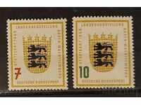 Германия 1955 Изложение/Гербове 12 € MNH