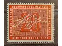Germania 1956 Personalități MNH