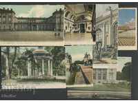 Франция 1900-25г. - 7 чисти картички