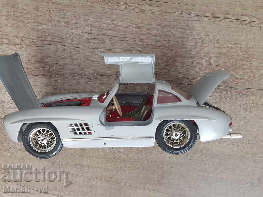 Bburago Metal trolley 1954 Mercedes Benz 300SL 1:18 - 5 Bburago Metal trolley 1954 Mercedes Benz 300SL 1:18 - 5