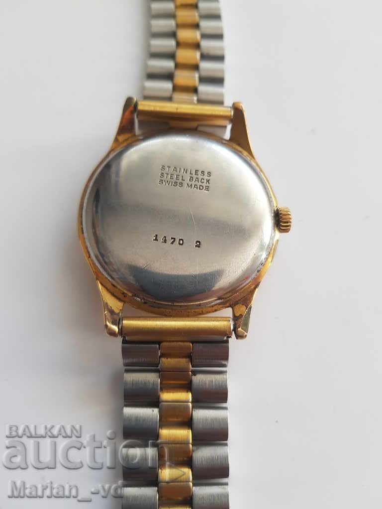 Men's gold plated mechanical watch anker 15 jewels - 5 Men's gold plated mechanical watch anker 15 jewels - 5