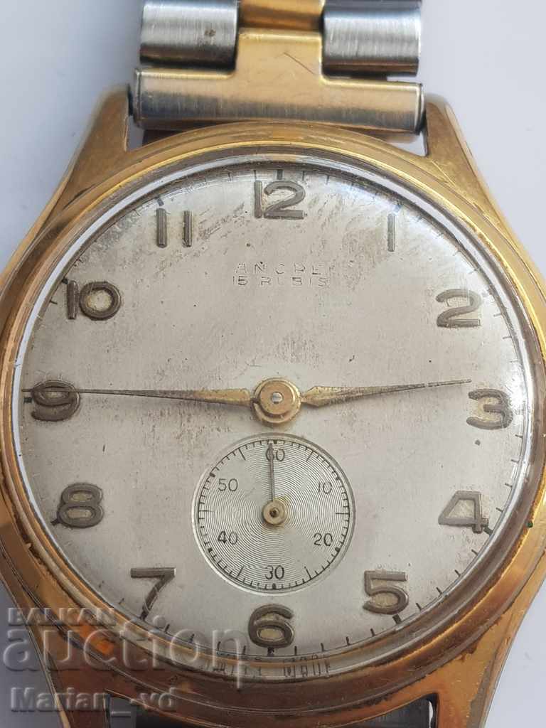 Men's gold plated mechanical watch anker 15 jewels - 7 Men's gold plated mechanical watch anker 15 jewels - 7