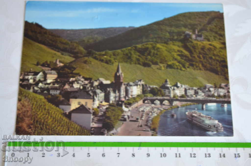 Postcard: Bernkastell-Kues an der Mosel with price 2.00 BGN | € 1.02 Postcard: Bernkastell-Kues an der Mosel with price 2.00 BGN | € 1.02