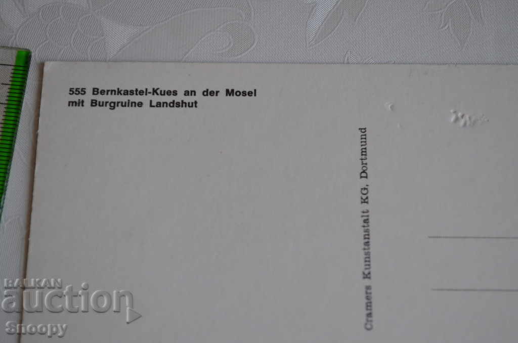 Delivery of Postcard: Bernkastell-Kues an der Mosel Delivery of Postcard: Bernkastell-Kues an der Mosel
