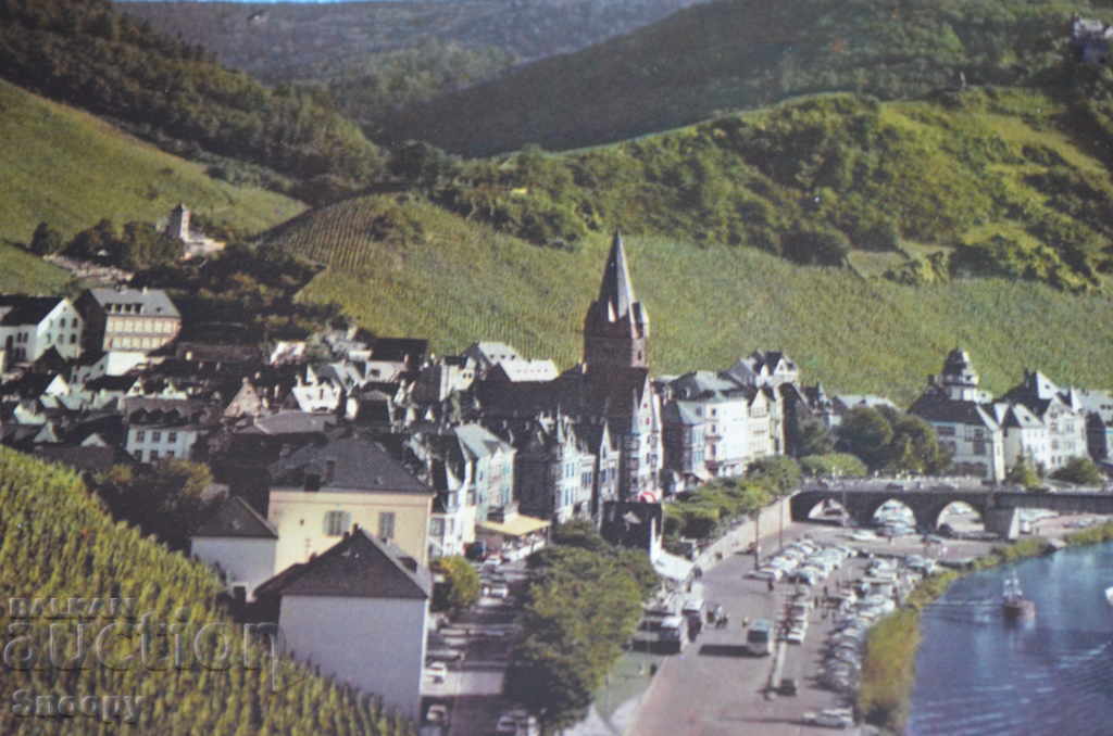 Postcard: Bernkastell-Kues an der Mosel