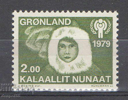1979. Γροιλανδία. Διεθνές Έτος του Παιδιού + Φάκελος.