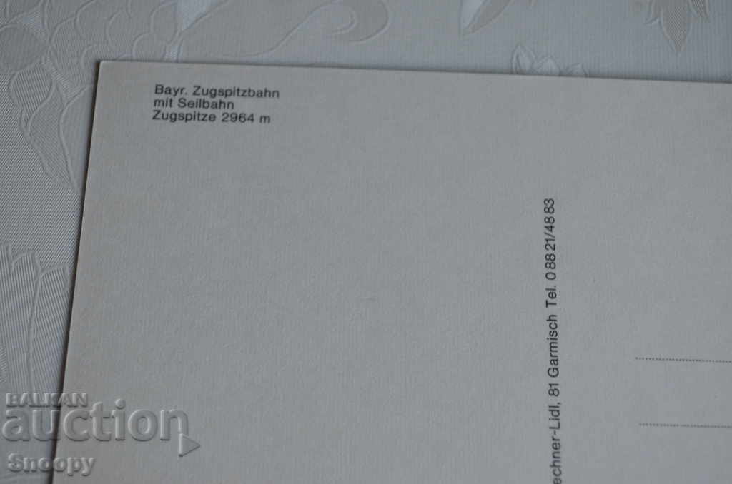 Παράδοση Καρτ ποστάλ: Bayr.Zugspitzbahn mit Seilbahn Παράδοση Καρτ ποστάλ: Bayr.Zugspitzbahn mit Seilbahn