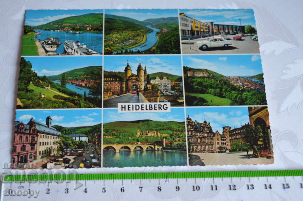 Postcard: Heidelberg - national team with price 2.00 BGN | € 1.02 Postcard: Heidelberg - national team with price 2.00 BGN | € 1.02
