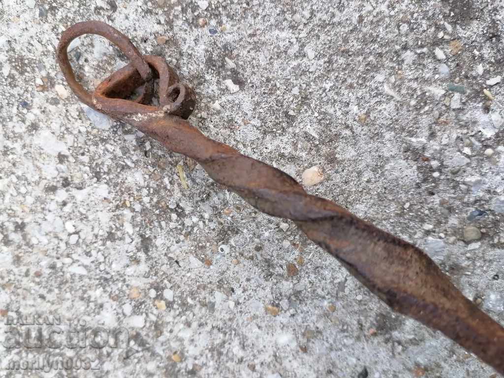 Auction Old forged scabbard, gingerbread, gingerbread, bruises Auction Old forged scabbard, gingerbread, gingerbread, bruises