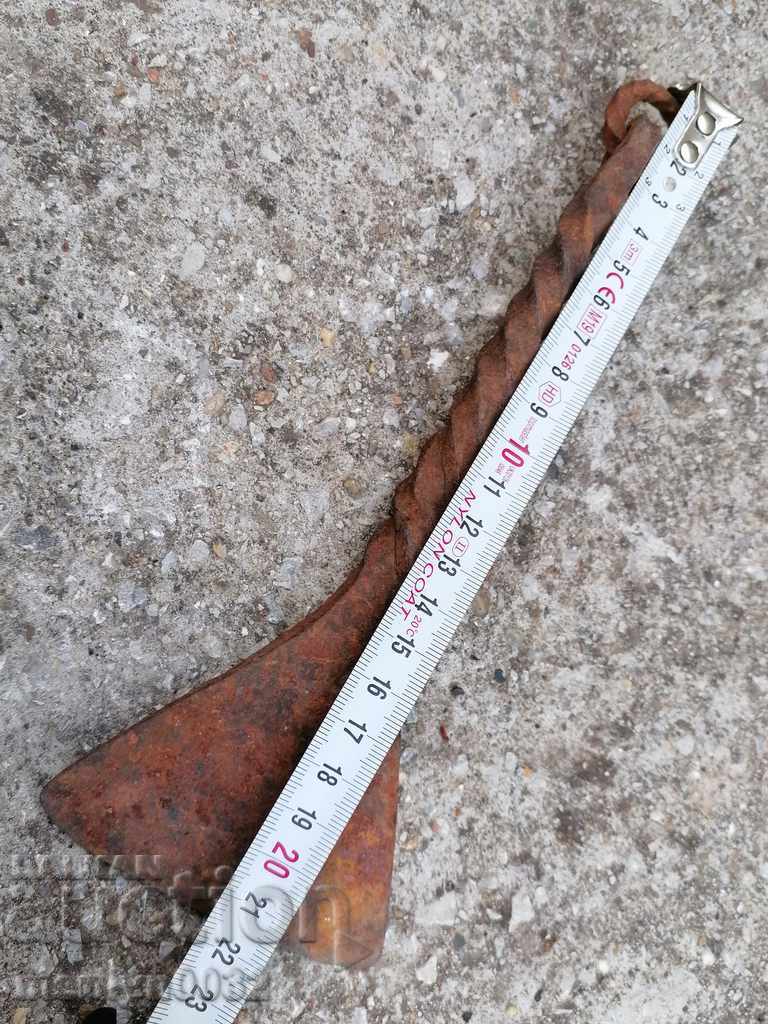 Old forged scabbard, gingerbread, gingerbread, bruises with price 32.00 BGN | € 16.36 Old forged scabbard, gingerbread, gingerbread, bruises with price 32.00 BGN | € 16.36