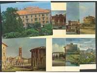 Italia 1900-65 - 8 cărți goale