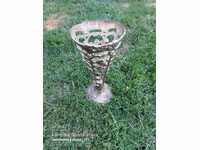 BEAUTIFUL OLD SILVER VASE
