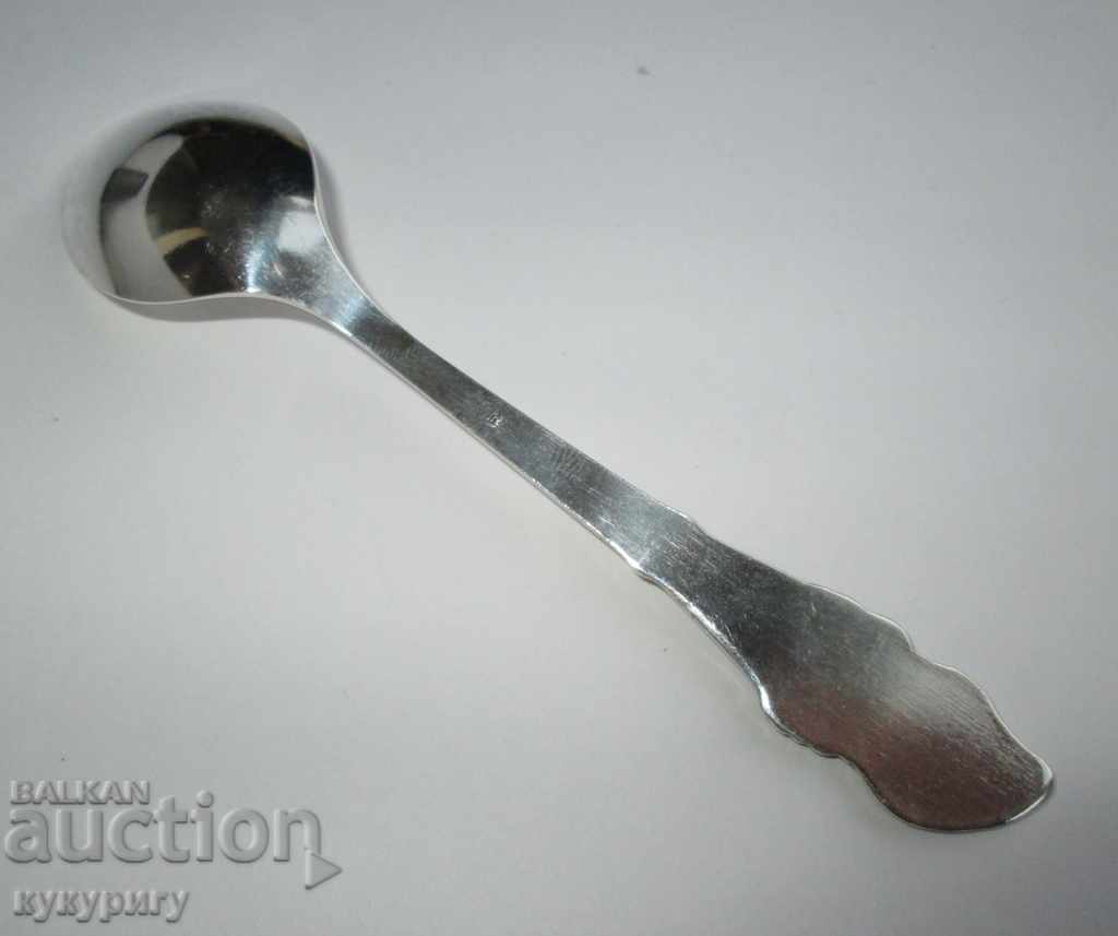 Children's spoon with dwarf cell enamel decoration Russian USSR with price 30.00 BGN | € 15.34