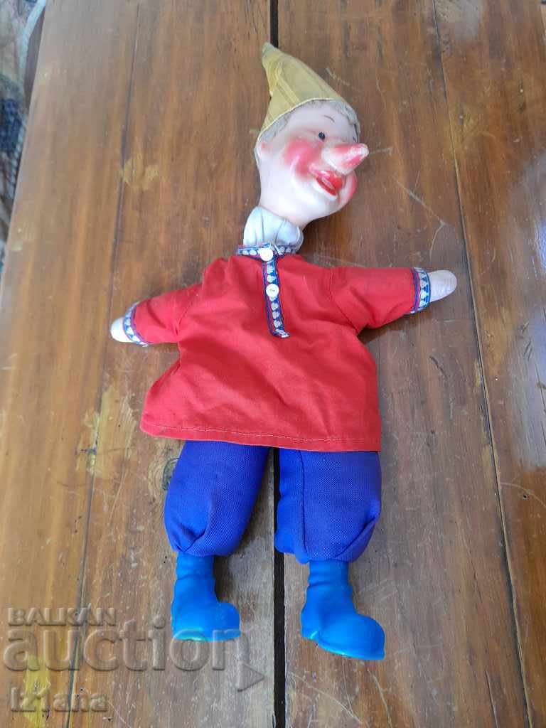 Jucărie veche, păpușă Pinocchio, Pinocchio