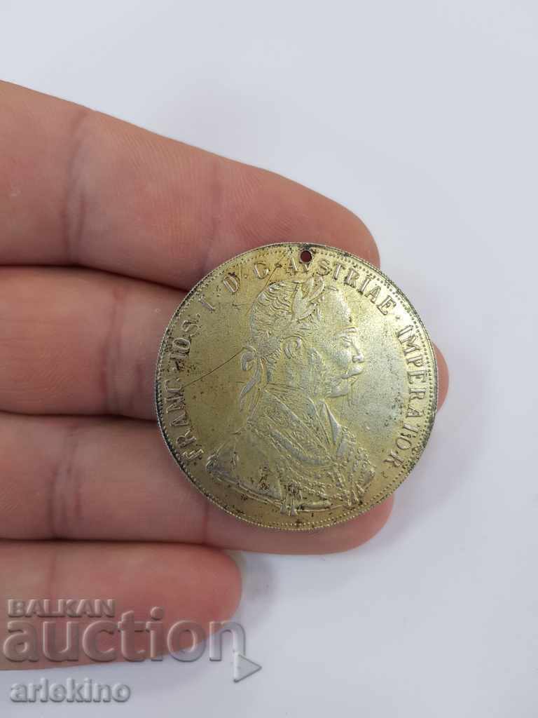Silver coin pendar Austria 1904