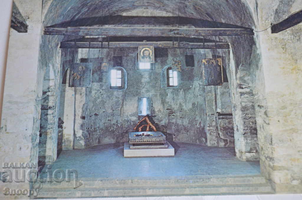 Καρτ ποστάλ: Ιστορική εκκλησία Batak - εσωτερικό