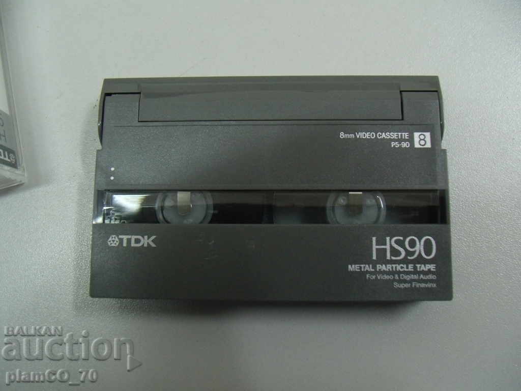 № * 5525 video cassettes TDK HS90 8 mm - 7 pieces - unused with price 60.00 BGN | € 30.68
