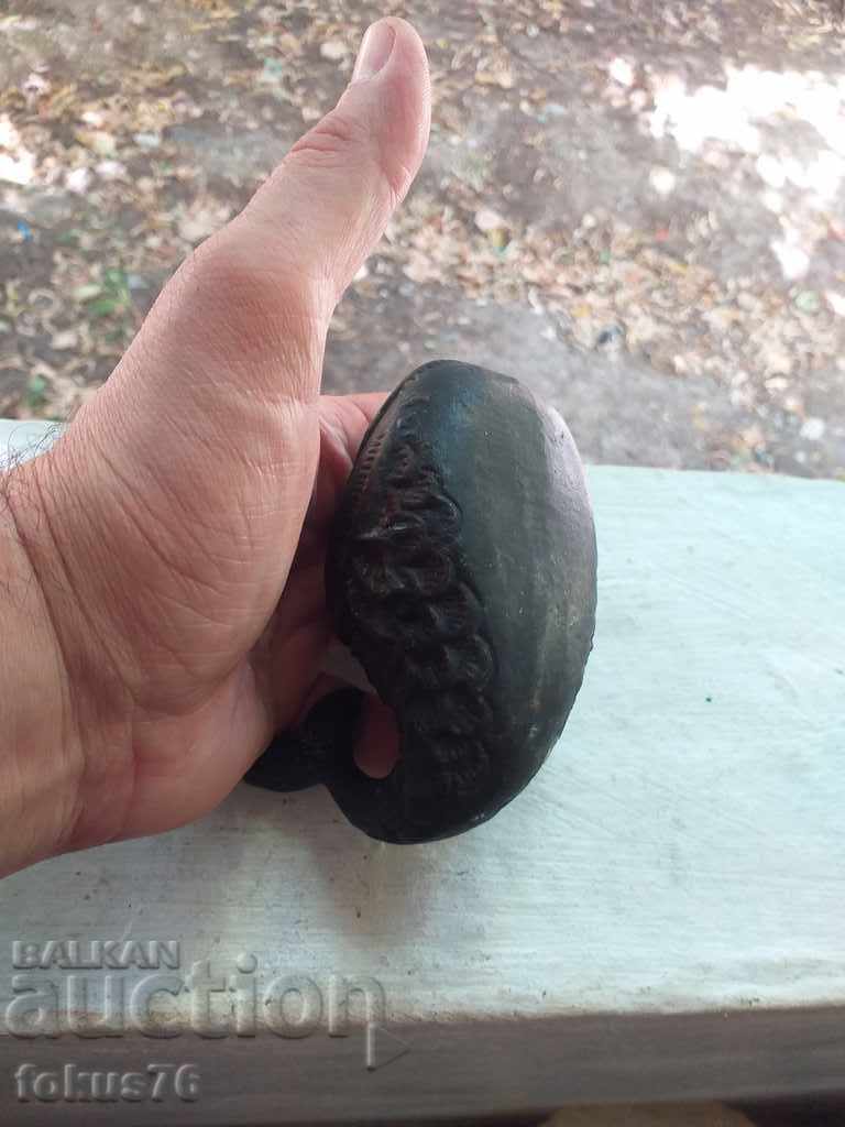 Lovely old cast iron fish figurine - 6 Lovely old cast iron fish figurine - 6