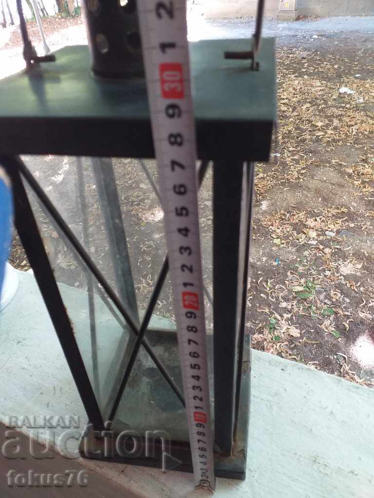 Παλιό μεταλλικό φανάρι κεριών - 5 Παλιό μεταλλικό φανάρι κεριών - 5