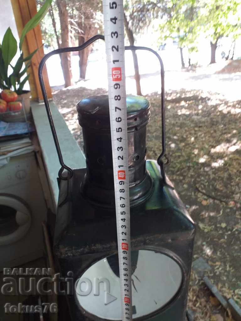 Delivery of A unique find an old beautiful railway lantern Delivery of A unique find an old beautiful railway lantern
