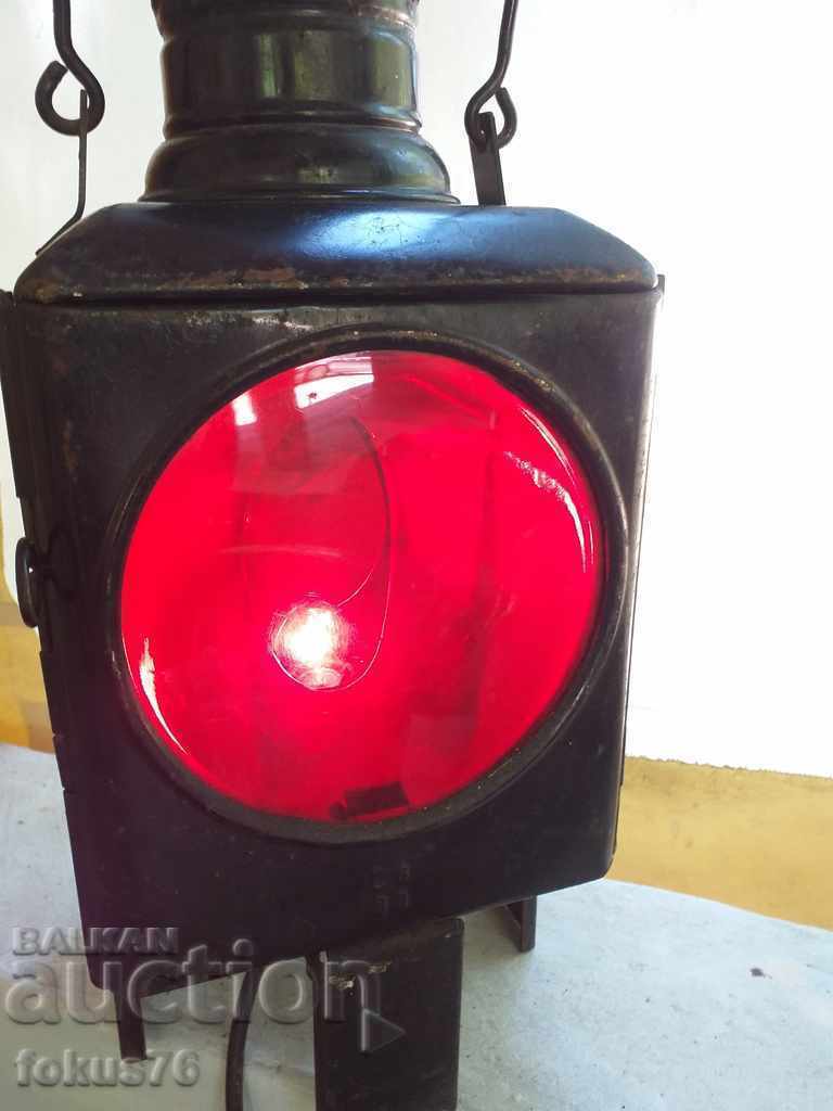 A unique find an old beautiful railway lantern - 6 A unique find an old beautiful railway lantern - 6