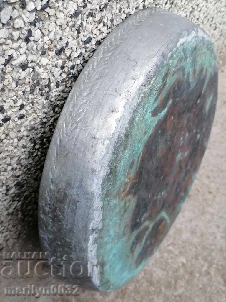 Δίσκος πίτα, χαλκό, πιατέλα, μπλε, κατσαρόλα χαλκού - 5 Δίσκος πίτα, χαλκό, πιατέλα, μπλε, κατσαρόλα χαλκού - 5