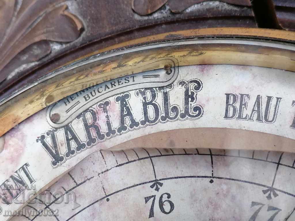 Barometer Kingdom of Romania late 19th century - 5 Barometer Kingdom of Romania late 19th century - 5