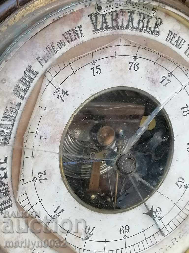 Barometer Kingdom of Romania late 19th century - 6 Barometer Kingdom of Romania late 19th century - 6