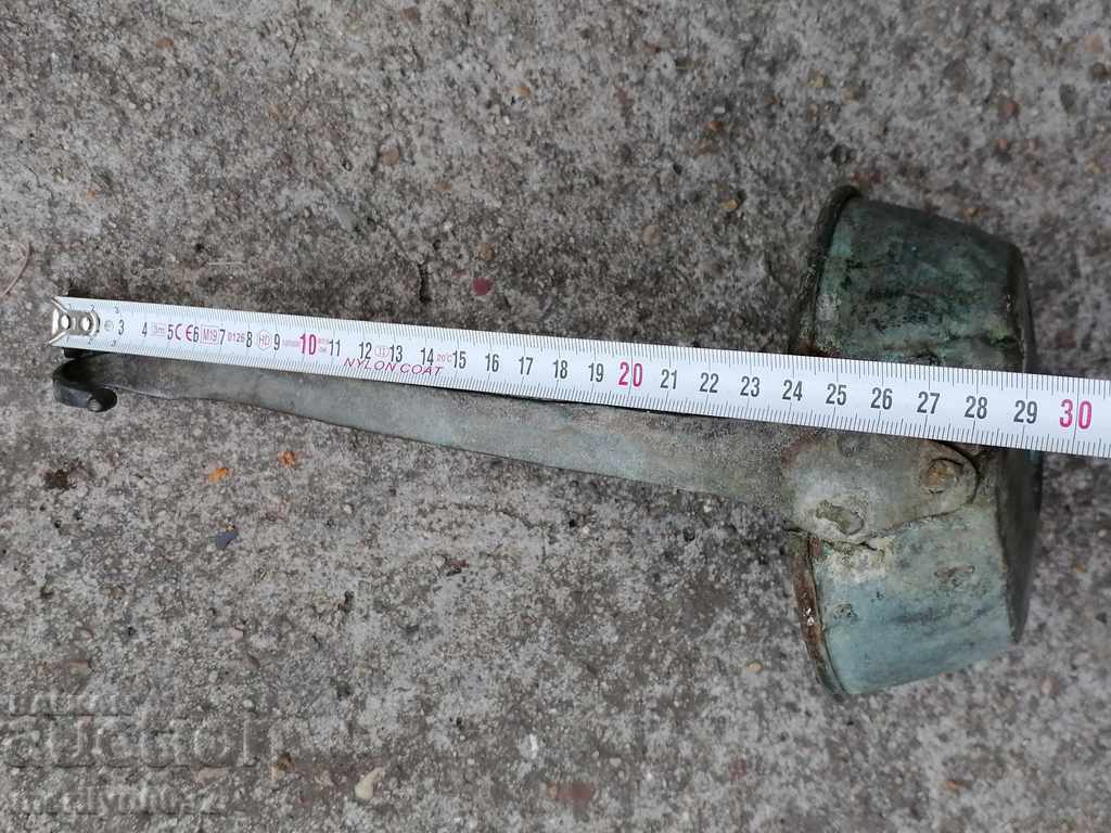 Old copper ladle copper, copper vessel, yamak kishkil cap - 5 Old copper ladle copper, copper vessel, yamak kishkil cap - 5