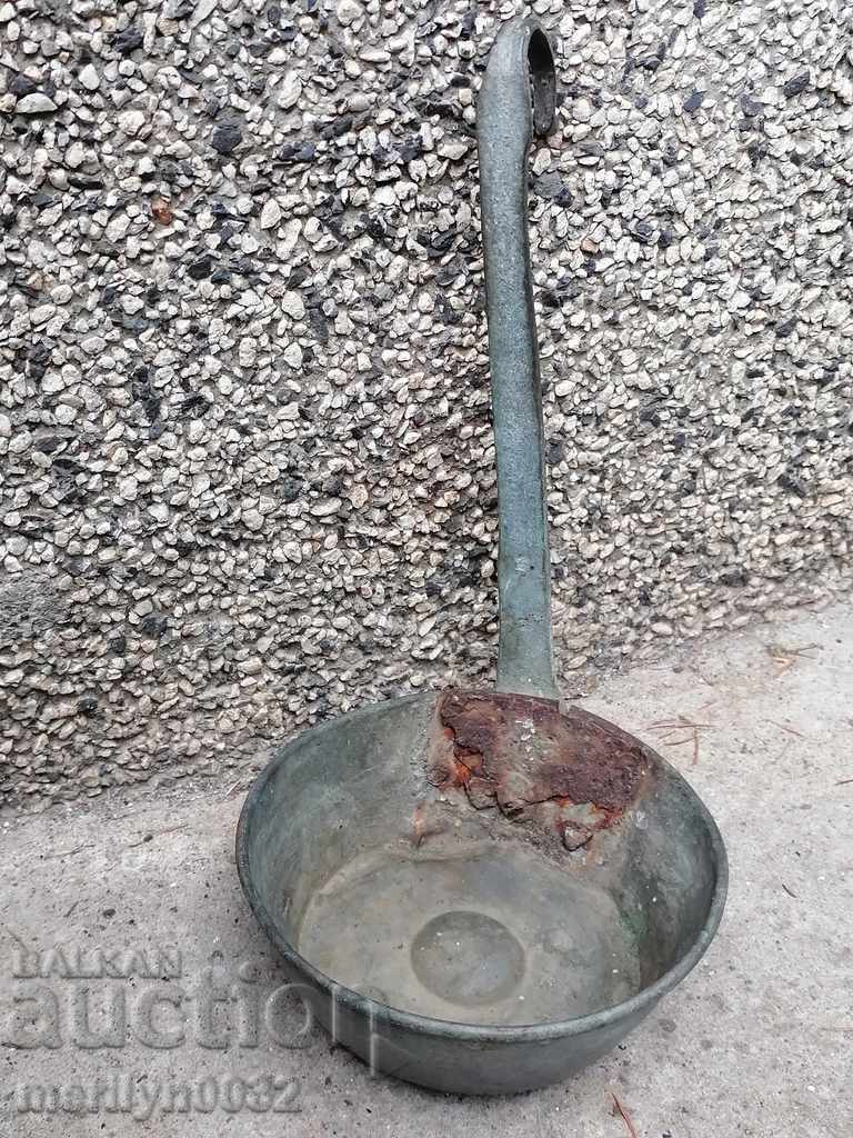 Old copper ladle copper, copper vessel, yamak kishkil cap - 6 Old copper ladle copper, copper vessel, yamak kishkil cap - 6