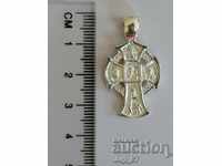 New silver double-sided cross