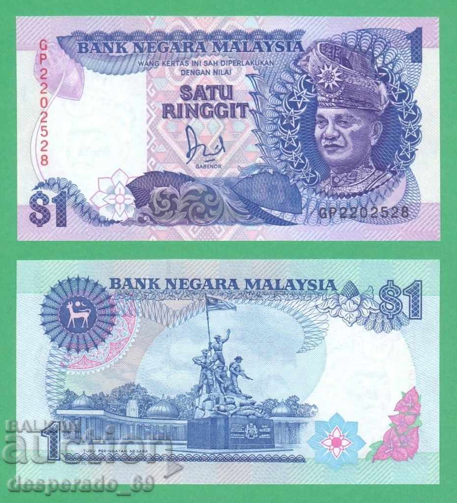 (¯`'•.¸ MALAYSIA 1 Ringgit 1989 UNC ¸.•'´¯) (¯`'•.¸ MALAYSIA 1 Ringgit 1989 UNC ¸.•'´¯)